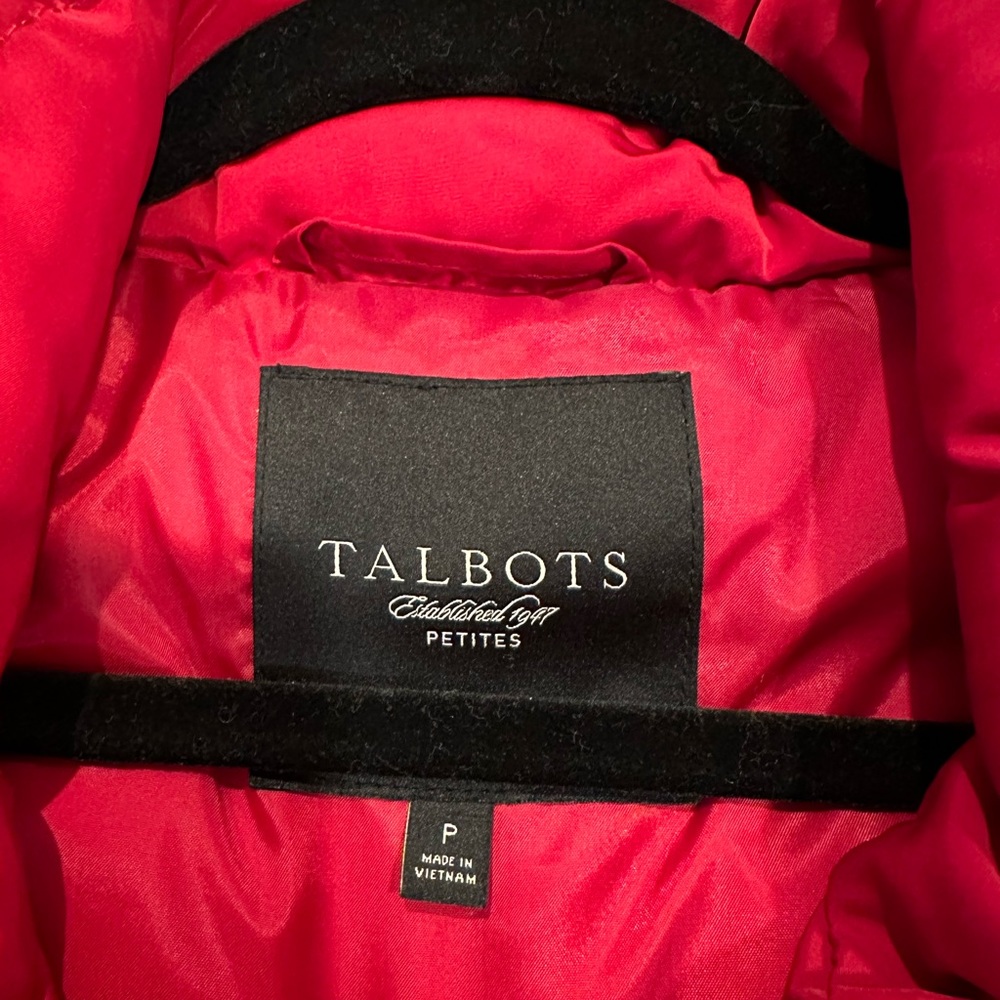 Talbots Puffer Vest - Picture 3 of 3